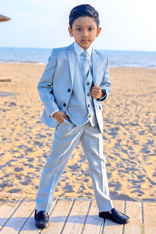Boys light blue jacket sale